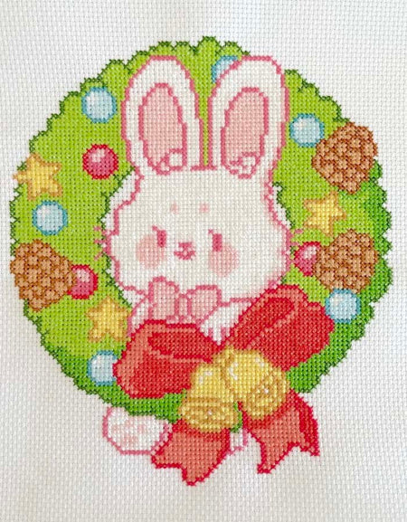Bonnie's Winter Holiday by Bumbleberry Hollows Cross Stitch Digital Pattern