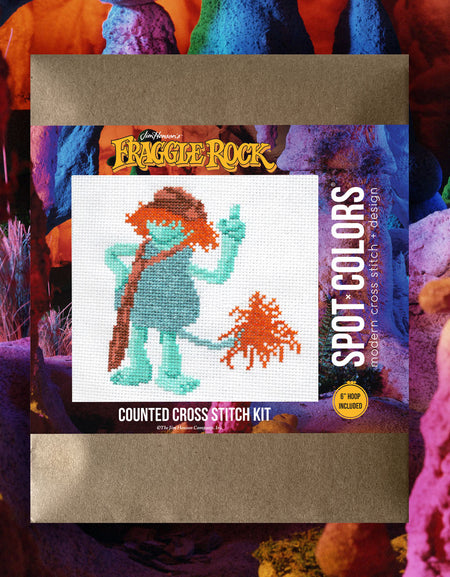 DRAGON CON - Fraggle Rock: Boober Fraggle Counted Cross Stitch Kit