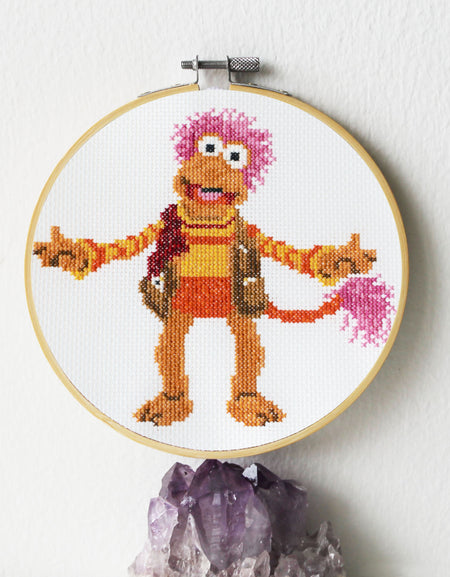 DRAGON CON - Fraggle Rock: Gobo Fraggle Counted Cross Stitch Kit