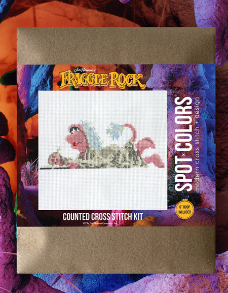 DRAGON CON - Fraggle Rock: Mokey Fraggle Counted Cross Stitch Kit