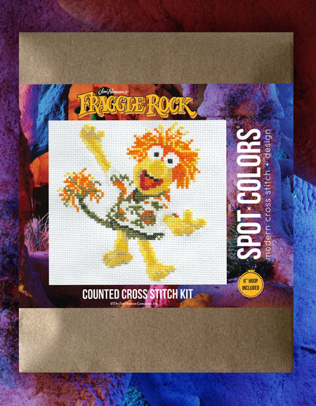 DRAGON CON - Fraggle Rock: Wembley Fraggle Counted Cross Stitch Kit