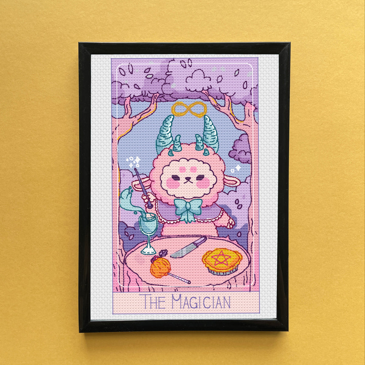 The Magician Card by Bumbleberry Hollows Cross Stitch KIT – Spot