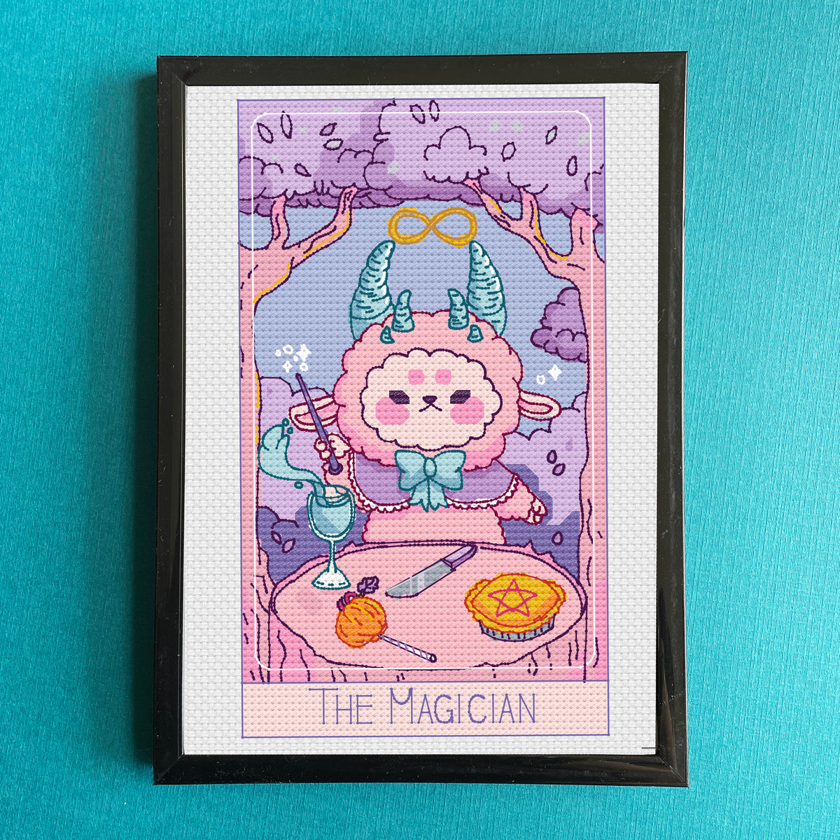 The Magician Card by Bumbleberry Hollows Cross Stitch KIT – Spot