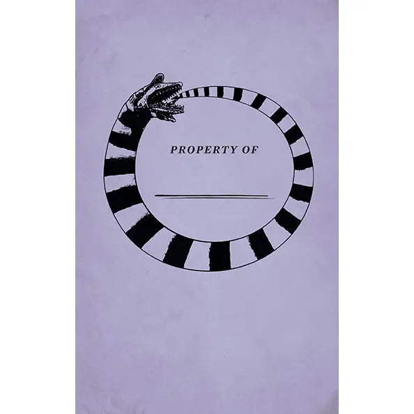 Beetlejuice Handbook For The Recently Deceased Hardcover Ruled Journal