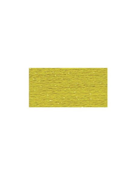 C444 Dark Lemon - DMC 6-Strand Etoile Embroidery Floss 8.7yd