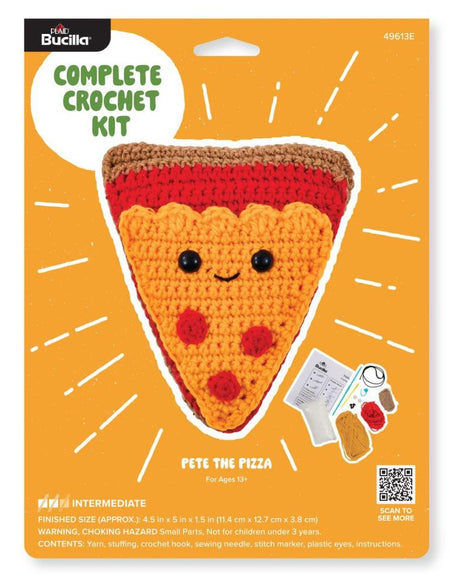 Bucilla Amigurumi Crochet Kit - Pete the Pizza