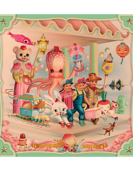 Puzzle 500 PC - Fiona Hewitt - Kingdom of Happy Joy