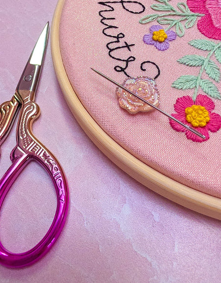 I'm tired and everything hurts Embroidery Kit - Beginner Friendly