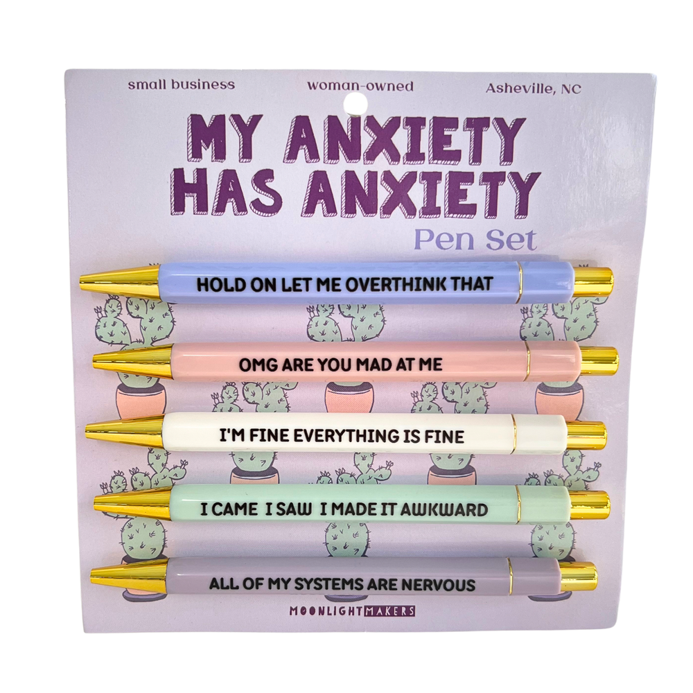 My Anxiety Has Anxiety - Funny Pen Set