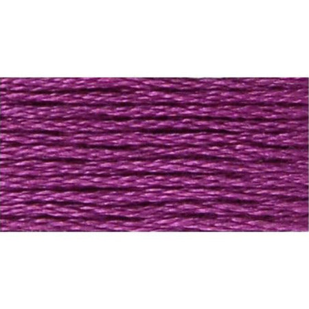 #34 Dark Fuchsia - DMC 6-Strand Embroidery Cotton 8.7yd