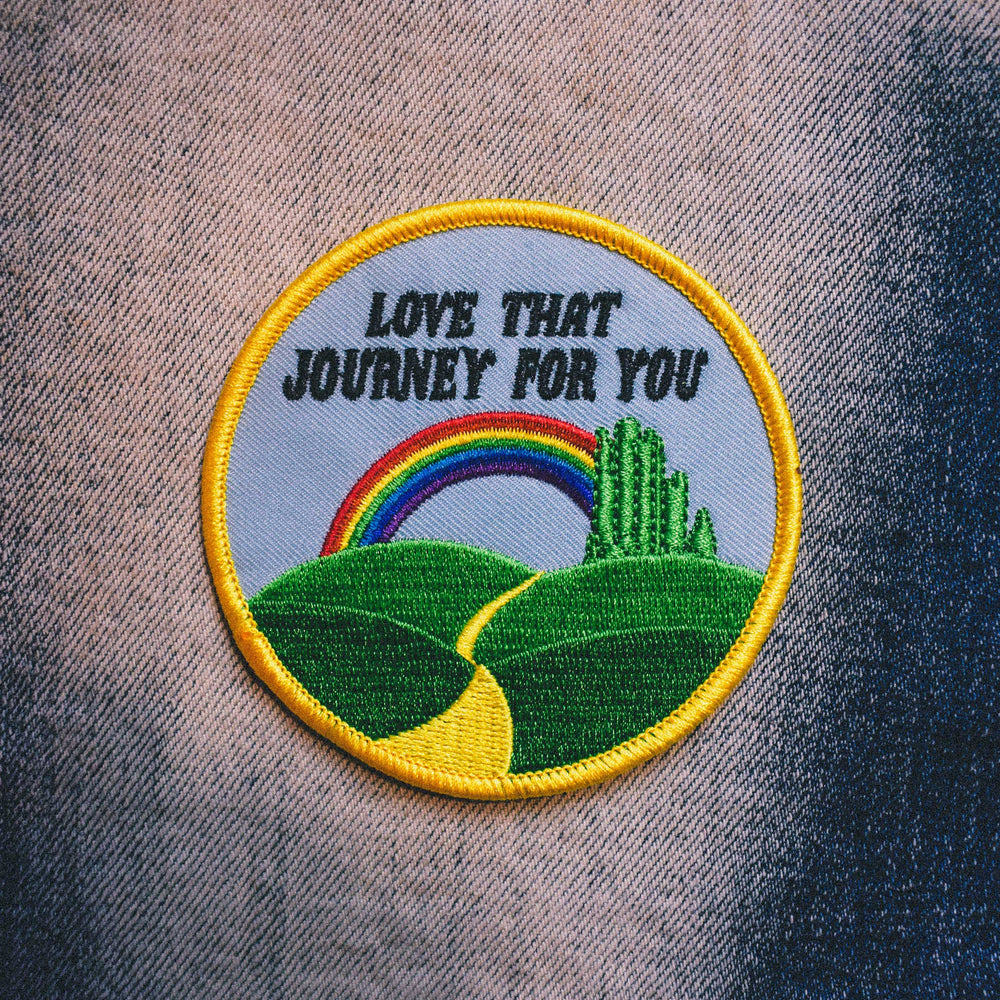 Love That Journey Embroidered Patch