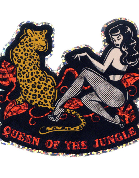 SOURPUSS QUEEN OF THE JUNGLE STICKER