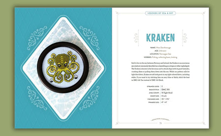 Monsters & Mayhem in Cross Stitch - Pre-order