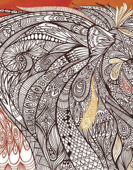 Creative Therapy: An Anti-Stress Coloring Book