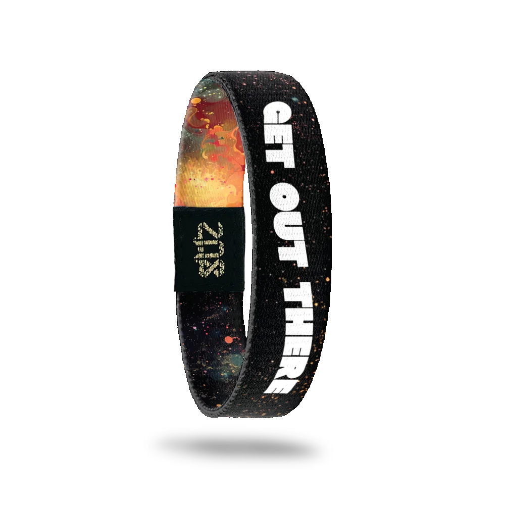 Get Out There Bracelet - Space Flamingo: Medium