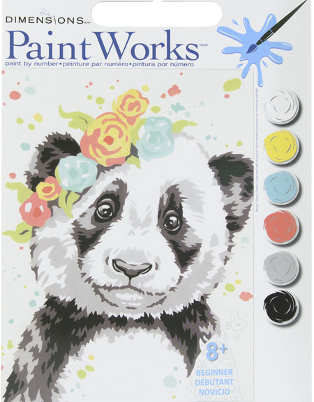 PANDA - PAINT BY NUMBER