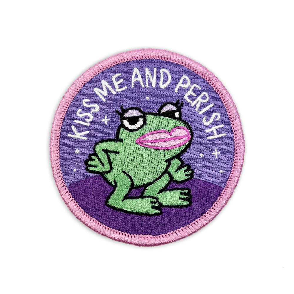 Kiss Me and Perish - Loveland Frog Lady // Patch