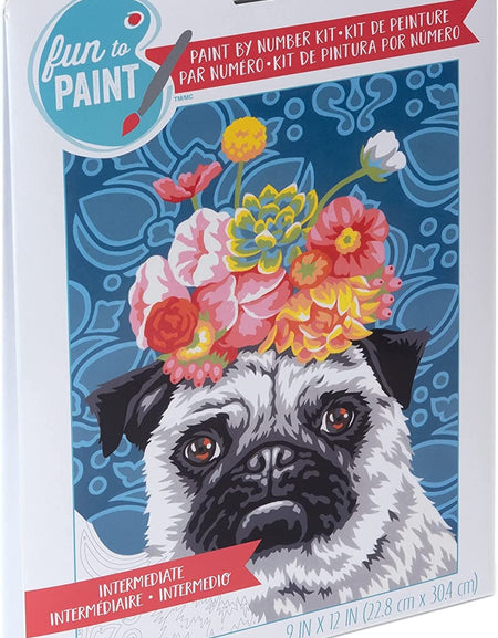 SC ANX DOG-PAINT BY NUMBER KIT