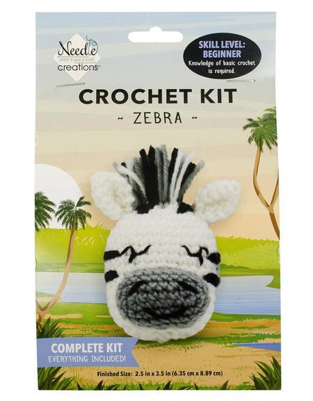 ZEBRA -CROCHET KIT MINI