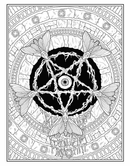 Dark Art: A Horror Coloring Book