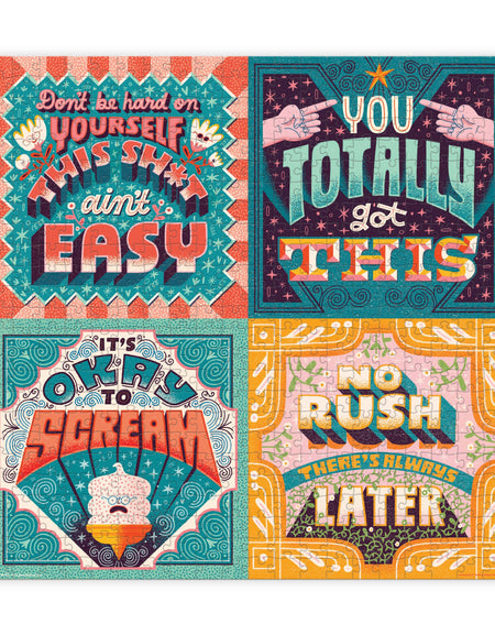 Puzzle 500 Pc - Mary Kate Mcdevitt - Life Lessons