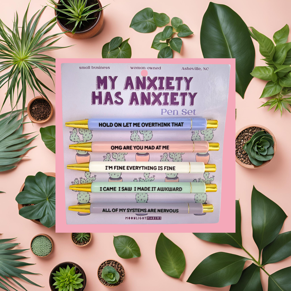 My Anxiety Has Anxiety - Funny Pen Set