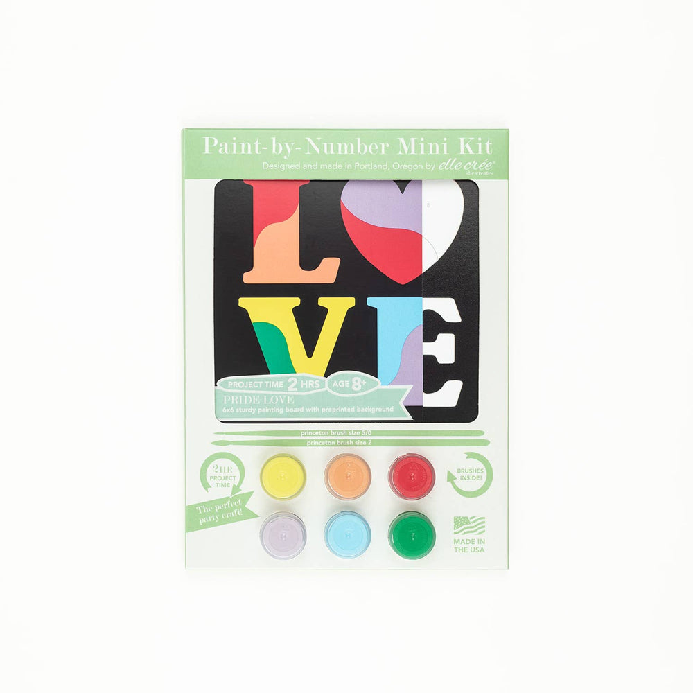 Pride Love MINI Paint-by-Number Kit