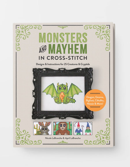 Monsters & Mayhem in Cross Stitch - Pre-order