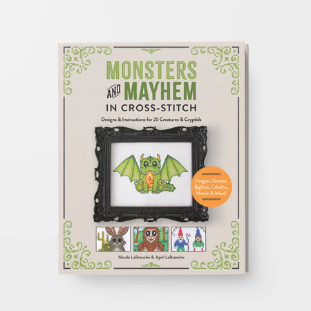 Monsters & Mayhem in Cross Stitch - Pre-order