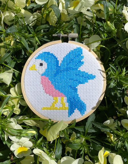 PATTERN WS Bluebird by Mary Engelbreit Counted Cross Stitch