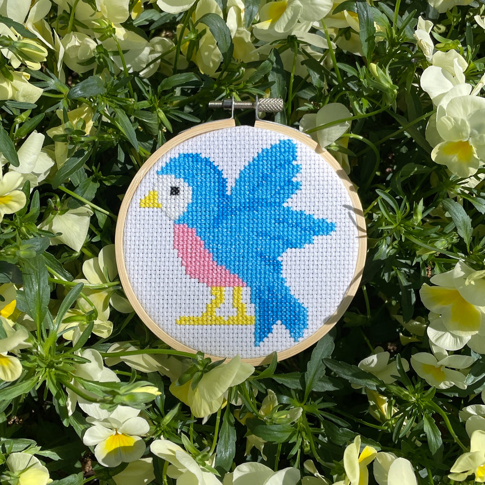 PATTERN WS Bluebird by Mary Engelbreit Counted Cross Stitch