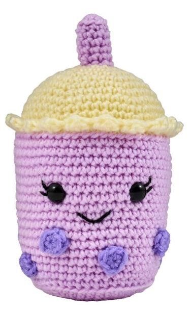 Bucilla Amigurumi Crochet Kit - Sarah the Boba Tea
