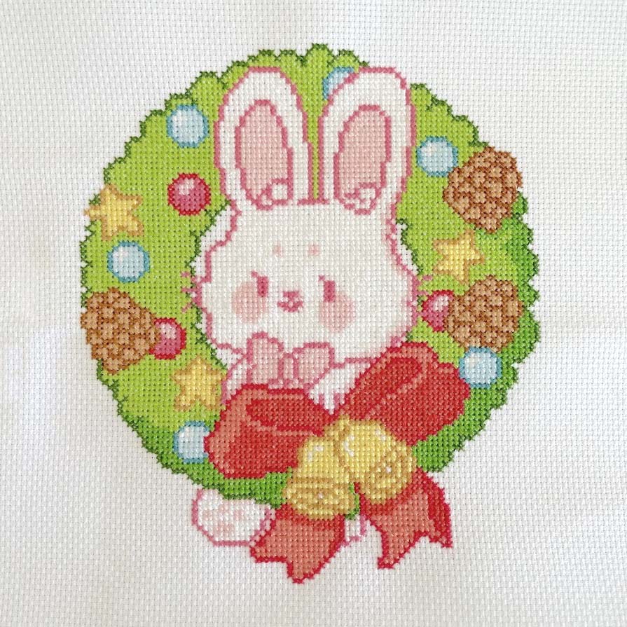 Bonnie's Winter Holiday by Bumbleberry Hollows Cross Stitch Digital Pattern