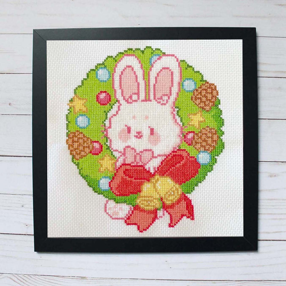 Bonnie's Winter Holiday by Bumbleberry Hollows Cross Stitch Digital Pattern