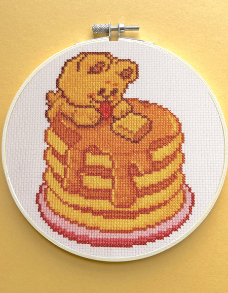 Boris' Breakfast by Bumbleberry Hollows Cross Stitch DIGITAL DOWNLOAD Pattern