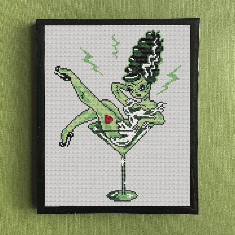 Bride of Frankie by Fluff Counted Cross Stitch DIGITAL Pattern