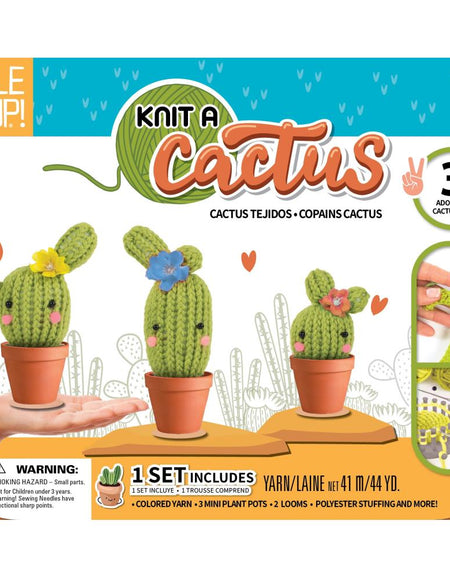 SpiceBox Style Me Up Deluxe Knit A Cactus Kit