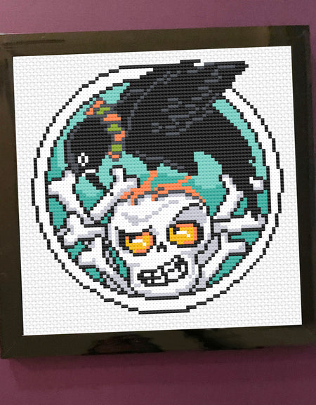 Crow & Bones by Mary Engelbreit Cross Stitch Digital Download Pattern