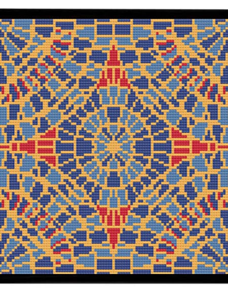 Marriott Carpet Counted Cross Stitch DIGITAL DOWNLOAD Pattern