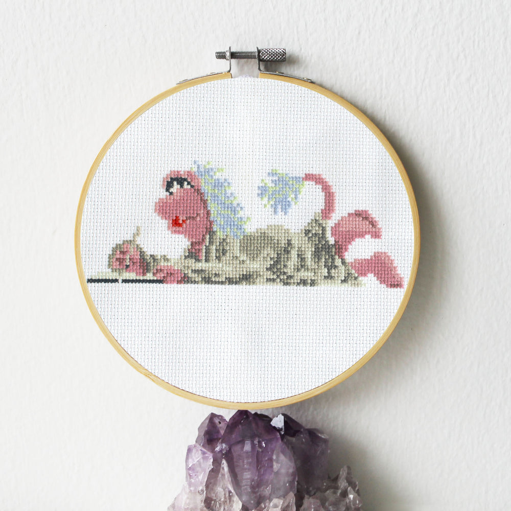 Fraggle Rock: Mokey Fraggle Counted Cross Stitch Kit