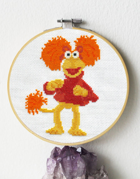 Fraggle Rock: Red Fraggle Counted Cross Stitch Kit