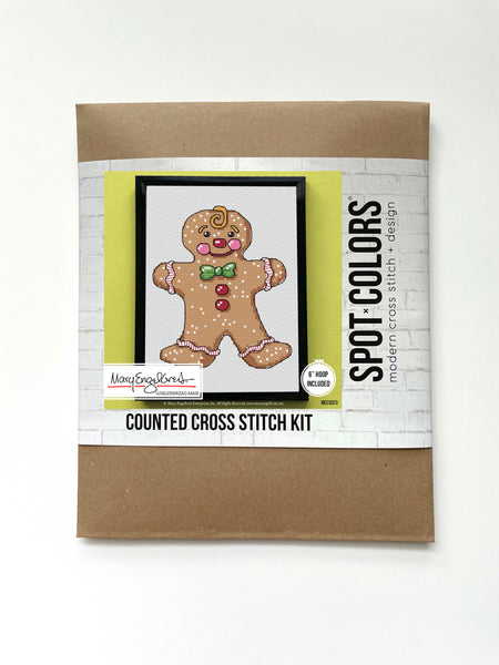 Gingerbread Man by Mary Engelbreit Counted Cross Stitch DIY KIT