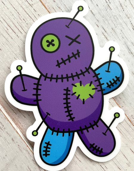 WS Voodoo Doll Sticker 3"