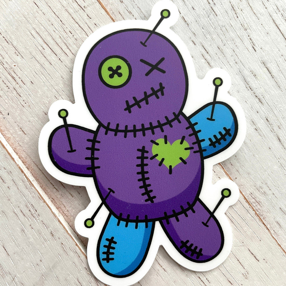 WS Voodoo Doll Sticker 3"