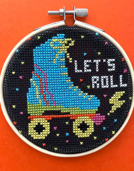 Let's Roll Counted Cross Stitch Digital Pattern