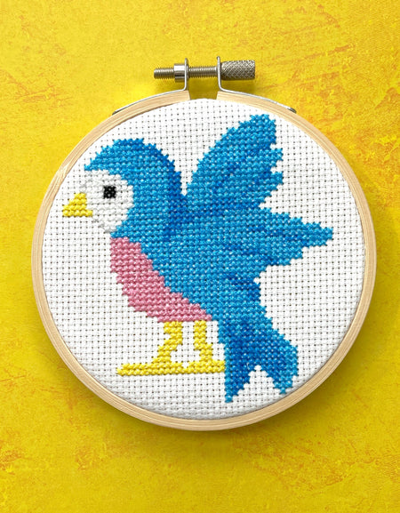 PATTERN WS Bluebird by Mary Engelbreit Counted Cross Stitch