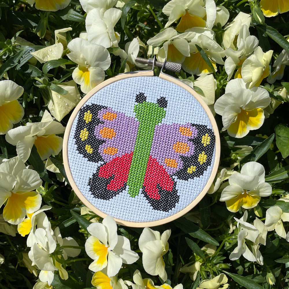 PATTERN WS Butterfly by Mary Engelbreit Counted Cross Stitch