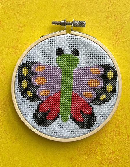 Butterfly by Mary Engelbreit Cross Stitch Digital Download Pattern