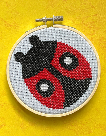Ladybug by Mary Engelbreit Cross Stitch Digital Download Pattern