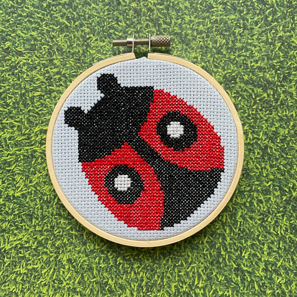 Ladybug by Mary Engelbreit Counted Cross Stitch DIY KIT